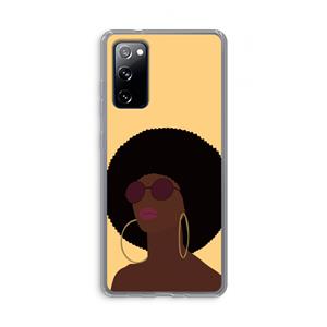 CaseCompany Golden hour: Samsung Galaxy S20 FE / S20 FE 5G Transparant Hoesje