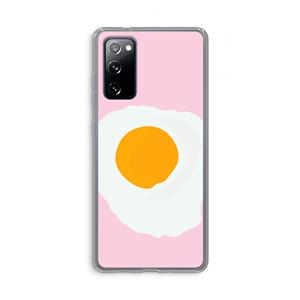 CaseCompany Sunny side up: Samsung Galaxy S20 FE / S20 FE 5G Transparant Hoesje