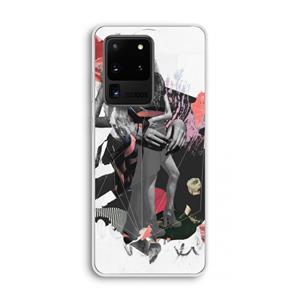 CaseCompany Dissimulation du réel: Samsung Galaxy S20 Ultra Transparant Hoesje