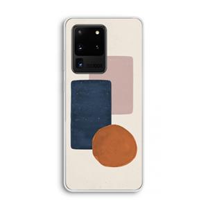 CaseCompany Geo #3: Samsung Galaxy S20 Ultra Transparant Hoesje