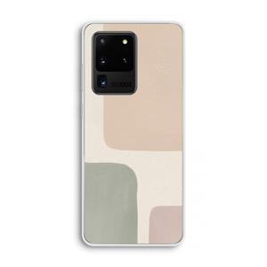 CaseCompany Geo #7: Samsung Galaxy S20 Ultra Transparant Hoesje