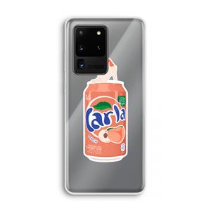 CaseCompany S(peach)less: Samsung Galaxy S20 Ultra Transparant Hoesje