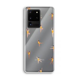 CaseCompany Dans #2: Samsung Galaxy S20 Ultra Transparant Hoesje