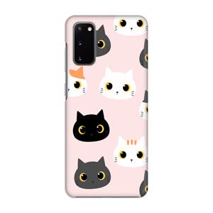 CaseCompany Katten: Volledig geprint Samsung Galaxy S20 Hoesje