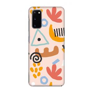 CaseCompany Abstract: Volledig geprint Samsung Galaxy S20 Hoesje