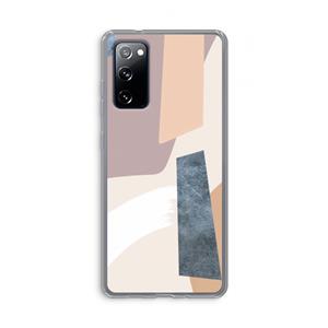 CaseCompany Luca: Samsung Galaxy S20 FE / S20 FE 5G Transparant Hoesje