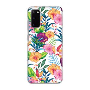 CaseCompany Tropisch 2: Volledig geprint Samsung Galaxy S20 Hoesje