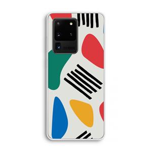 CaseCompany Illustratieve pop 1: Samsung Galaxy S20 Ultra Transparant Hoesje