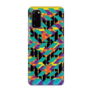 CaseCompany Skew Bee 1: Volledig geprint Samsung Galaxy S20 Hoesje