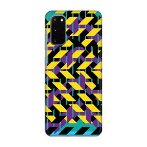 CaseCompany Skew Bee 3: Volledig geprint Samsung Galaxy S20 Hoesje
