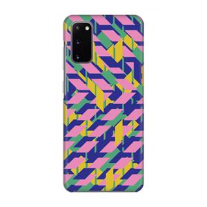 CaseCompany Skew Blush 1: Volledig geprint Samsung Galaxy S20 Hoesje