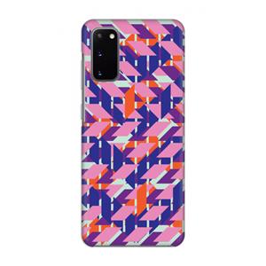 CaseCompany Skew Blush 3: Volledig geprint Samsung Galaxy S20 Hoesje