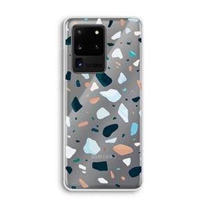 CaseCompany Terrazzo N°13: Samsung Galaxy S20 Ultra Transparant Hoesje