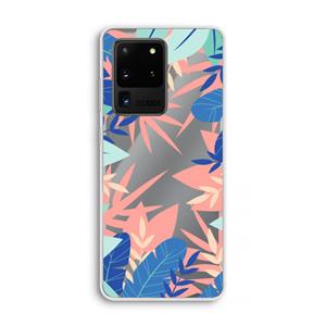 CaseCompany Tropisch: Samsung Galaxy S20 Ultra Transparant Hoesje