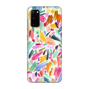 CaseCompany Watercolor Brushstrokes: Volledig geprint Samsung Galaxy S20 Hoesje