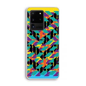 CaseCompany Skew Bee 1: Samsung Galaxy S20 Ultra Transparant Hoesje