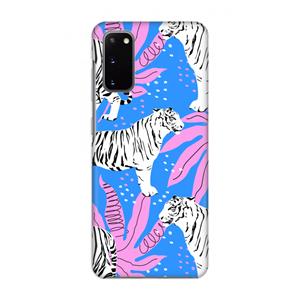 CaseCompany Tijger: Volledig geprint Samsung Galaxy S20 Hoesje