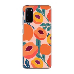 CaseCompany Perzik: Volledig geprint Samsung Galaxy S20 Hoesje