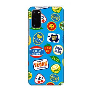 CaseCompany Fruitsticker: Volledig geprint Samsung Galaxy S20 Hoesje