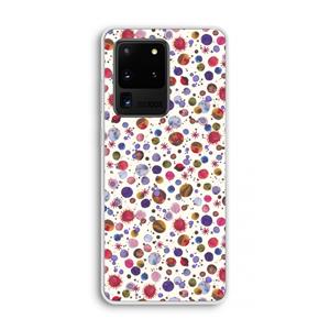 CaseCompany Planets Space: Samsung Galaxy S20 Ultra Transparant Hoesje