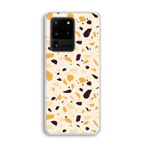 CaseCompany Terrazzo N°13: Samsung Galaxy S20 Ultra Transparant Hoesje