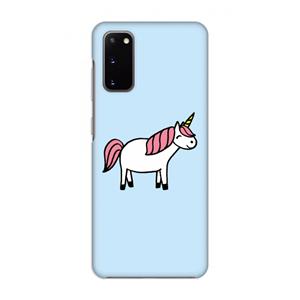 CaseCompany Eenhoorn: Volledig geprint Samsung Galaxy S20 Hoesje