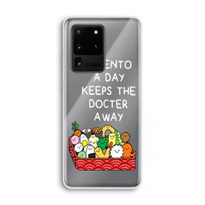 CaseCompany Bento a day: Samsung Galaxy S20 Ultra Transparant Hoesje