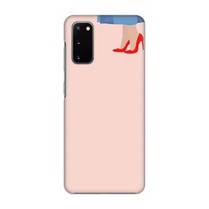 CaseCompany High heels: Volledig geprint Samsung Galaxy S20 Hoesje
