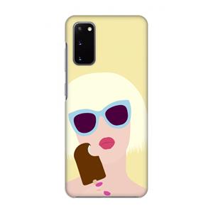 CaseCompany Ice cream: Volledig geprint Samsung Galaxy S20 Hoesje