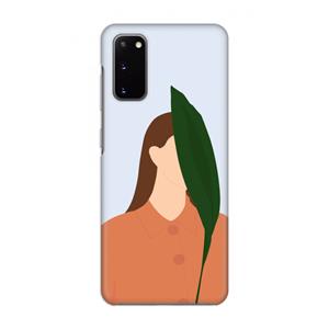 CaseCompany Leaf: Volledig geprint Samsung Galaxy S20 Hoesje