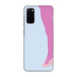 CaseCompany Pink panty: Volledig geprint Samsung Galaxy S20 Hoesje
