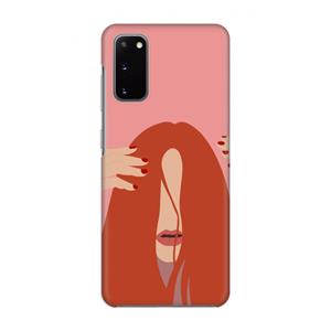 CaseCompany Woke up like this: Volledig geprint Samsung Galaxy S20 Hoesje