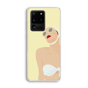 CaseCompany Summer: Samsung Galaxy S20 Ultra Transparant Hoesje