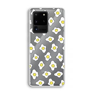 CaseCompany Spiegeleitjes: Samsung Galaxy S20 Ultra Transparant Hoesje