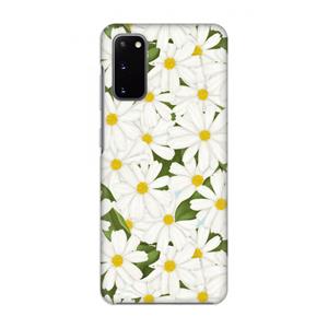 CaseCompany Summer Daisies: Volledig geprint Samsung Galaxy S20 Hoesje