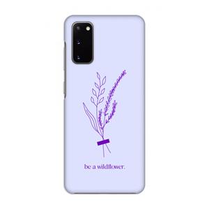 CaseCompany Be a wildflower: Volledig geprint Samsung Galaxy S20 Hoesje