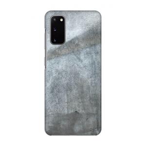 CaseCompany Grey Stone: Volledig geprint Samsung Galaxy S20 Hoesje