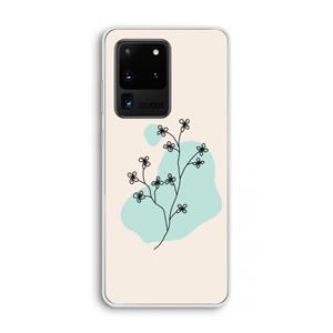 CaseCompany Love your petals: Samsung Galaxy S20 Ultra Transparant Hoesje