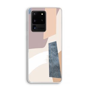 CaseCompany Luca: Samsung Galaxy S20 Ultra Transparant Hoesje