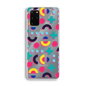 CaseCompany 8-bit N°2: Samsung Galaxy S20 Plus Transparant Hoesje