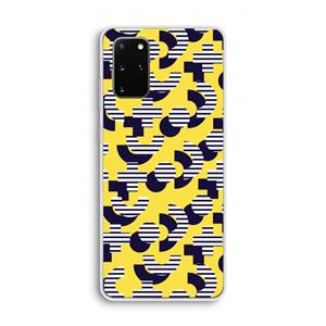 CaseCompany 8-bit N°3: Samsung Galaxy S20 Plus Transparant Hoesje