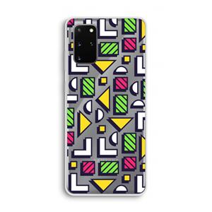 CaseCompany 8-bit N°4: Samsung Galaxy S20 Plus Transparant Hoesje