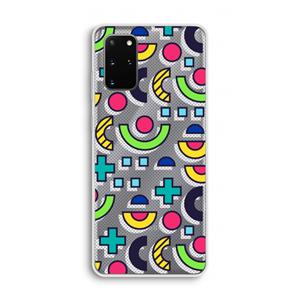 CaseCompany 8-bit N°6: Samsung Galaxy S20 Plus Transparant Hoesje
