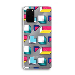 CaseCompany 8-bit N°7: Samsung Galaxy S20 Plus Transparant Hoesje