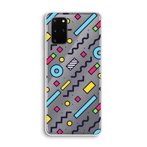 CaseCompany 8-bit N°8: Samsung Galaxy S20 Plus Transparant Hoesje