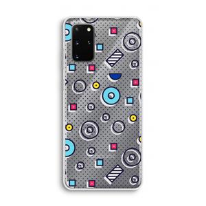 CaseCompany 8-bit N°9: Samsung Galaxy S20 Plus Transparant Hoesje