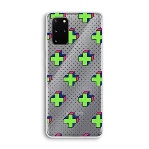 CaseCompany 8-bit N°10: Samsung Galaxy S20 Plus Transparant Hoesje