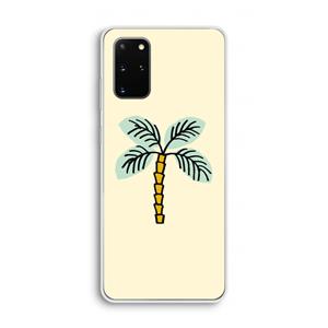 CaseCompany Palmboom: Samsung Galaxy S20 Plus Transparant Hoesje