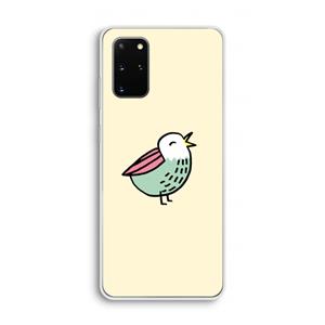 CaseCompany Birdy: Samsung Galaxy S20 Plus Transparant Hoesje