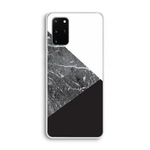 CaseCompany Combinatie marmer: Samsung Galaxy S20 Plus Transparant Hoesje